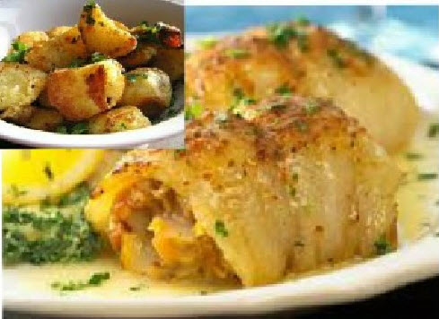 crab imperial flounder