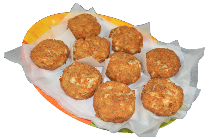 mega colossal crab cake captn chuckys